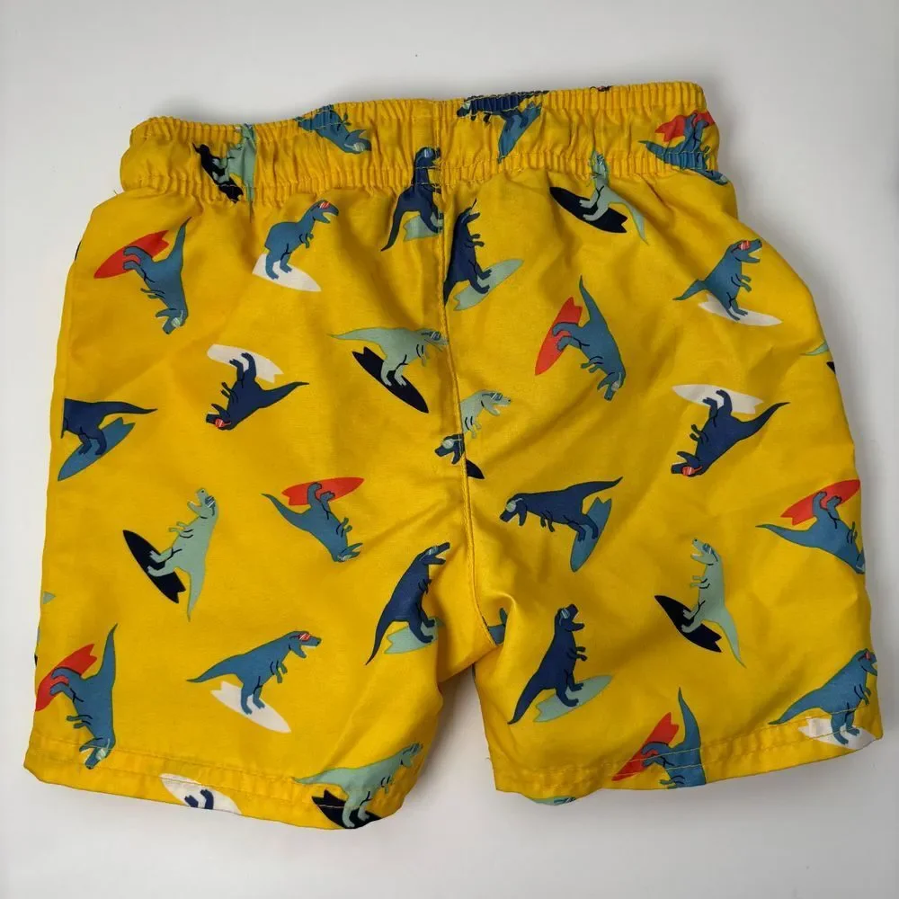 Baby Boys 9M 18M Swim Trunk Bundle Cat & Jack Dinosaurs‎ Swimwear